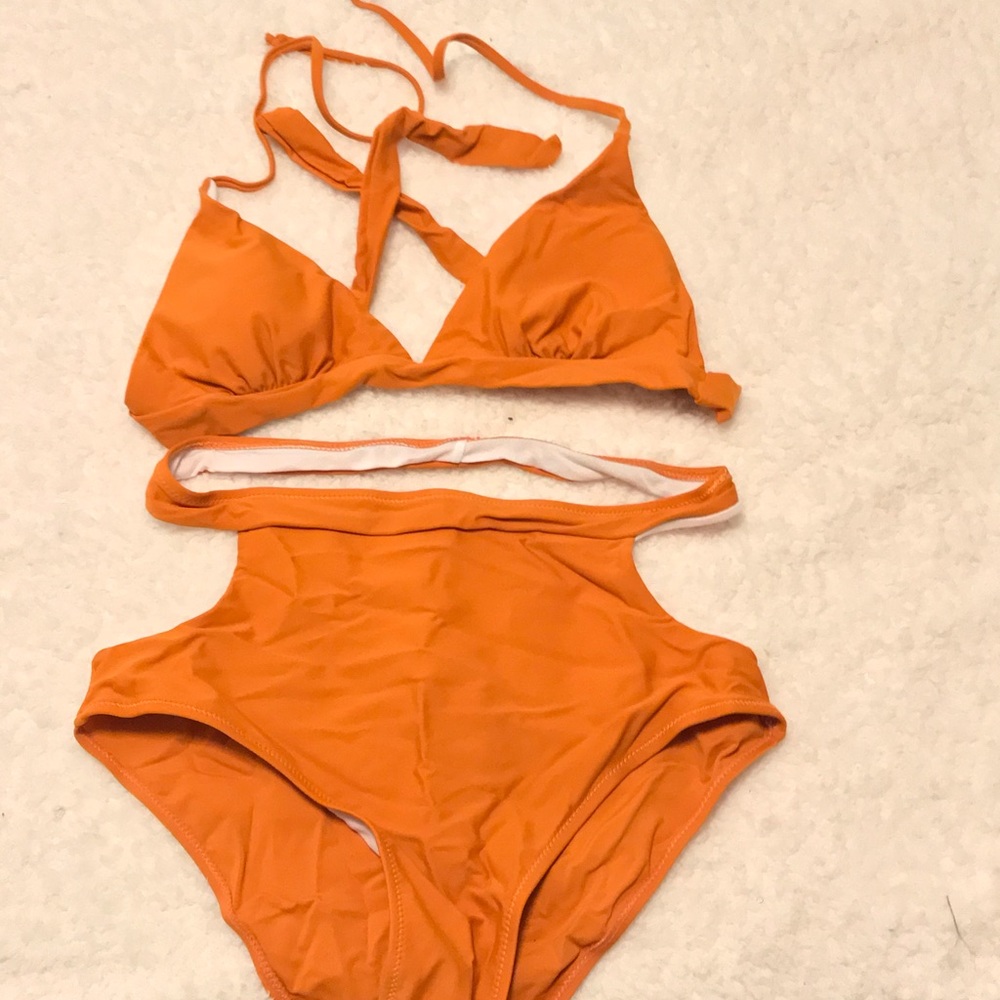 Cute two piece swimsuit